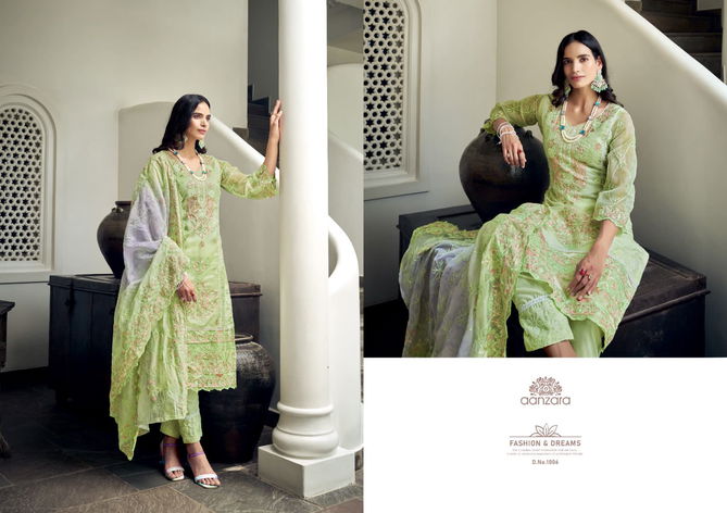 Anaisha By Aanzara Embroidery Designer Salwar Suits